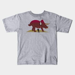 Tri-leg Triceratops Kids T-Shirt